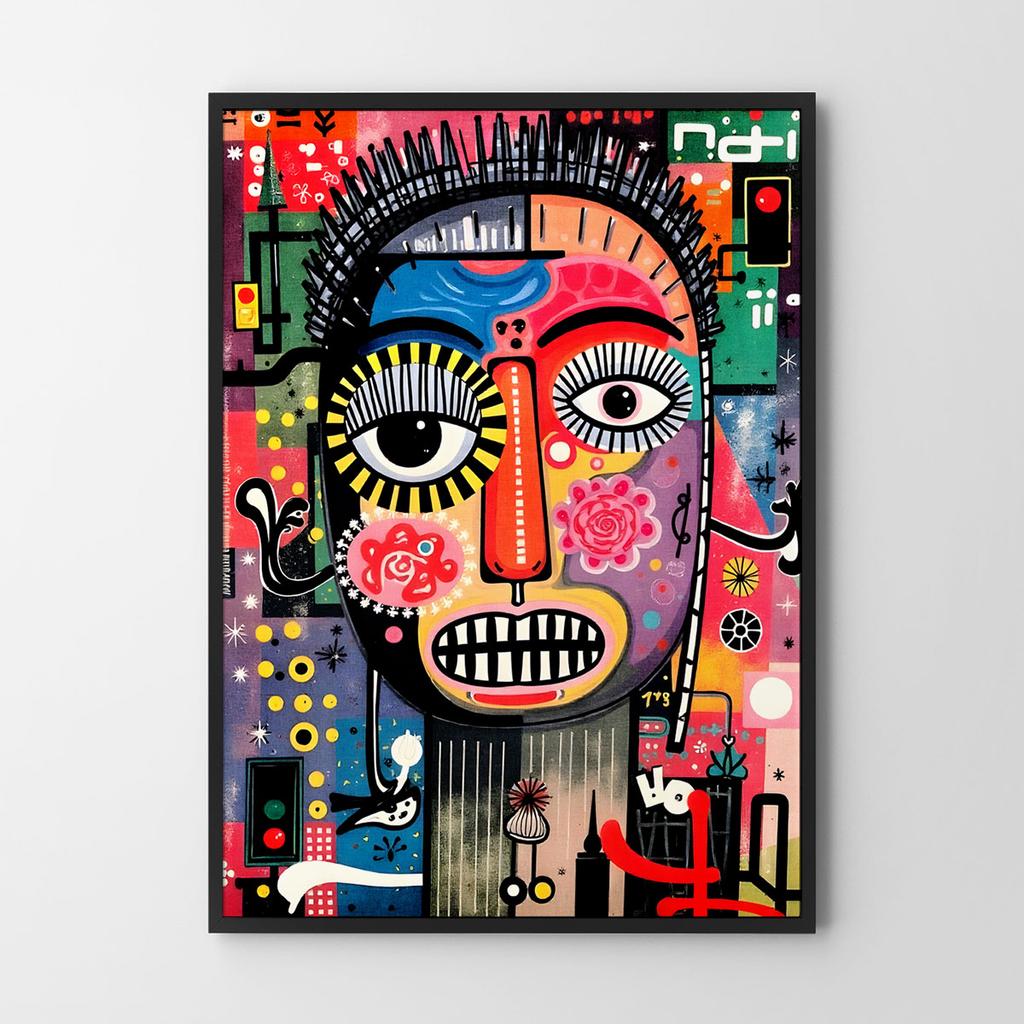 Poster Portrait Abstraction