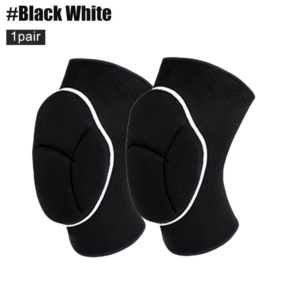 1Pair Non-Slip Knee Brace Soft Knee Pads Compression Sleeve For Volleyball Basketball Running Football Cycling Women Men