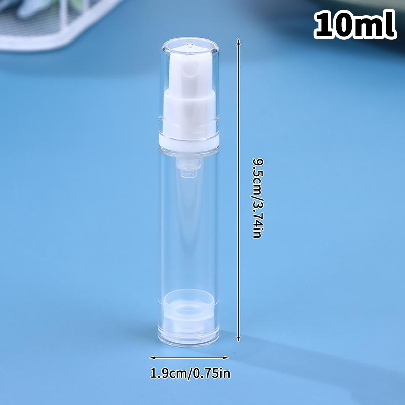 5/10/15ml Tragbare Vakuum-Pressflasche – Nachfüllbarer Mini-Sprühzerstäuber für Flüssigkeiten, Lotion, Make-up, Kosmetika und Parfüm