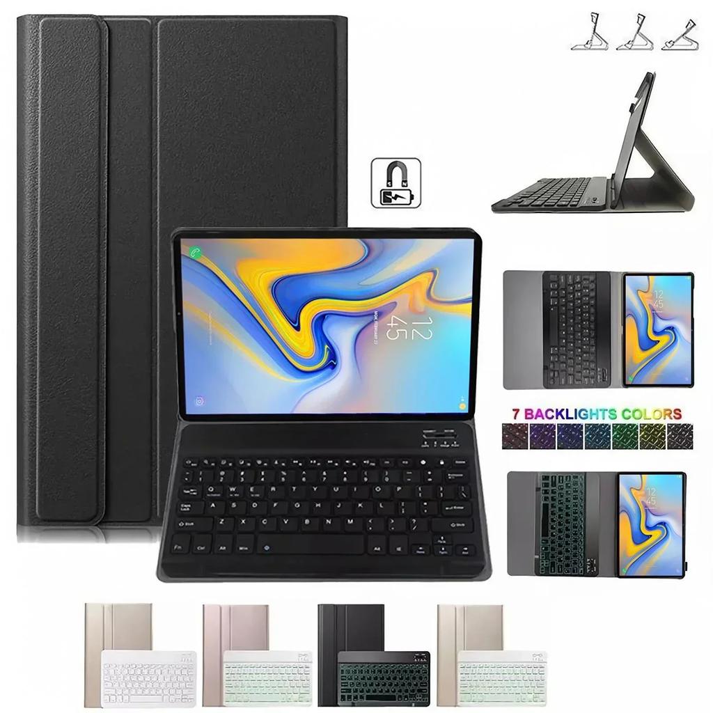 For Samsung Galaxy Tab A T590 T595 10.5 Inch Keyboard Case, Tablets Cover for Samsung Galaxy Tab A 10.5 SM-T590 T595 Funda