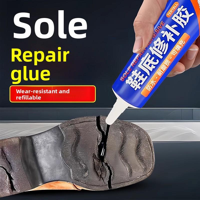 Sole Glue Shoe Repair Glue Strong Glue Resin Soft Hard Adhesive Shoe Glue Scratches Holes Cracks KTY