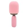 Handheld Karaoke Mic with RGB Light Support Memory Card Portable Wireless Bluetooth Singing Microphone for Kids Adults