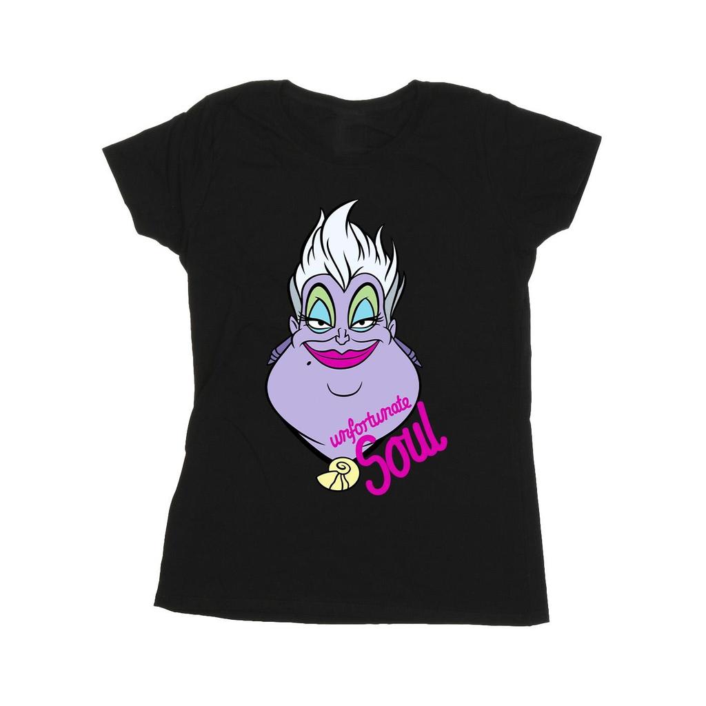 Disney Womens/Ladies Villains Ursula Unfortunate Soul Cotton T-Shirt