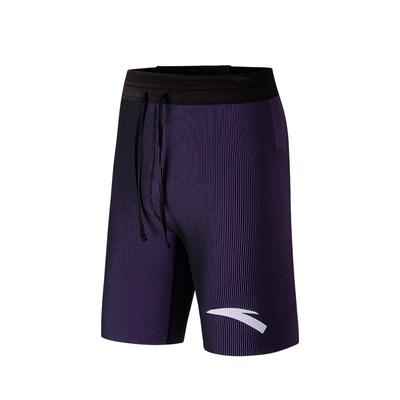 Professional Running Compression Five-Point Sports Shorts Men Shorts Basic-Black Palace-Purple 152445305-2
