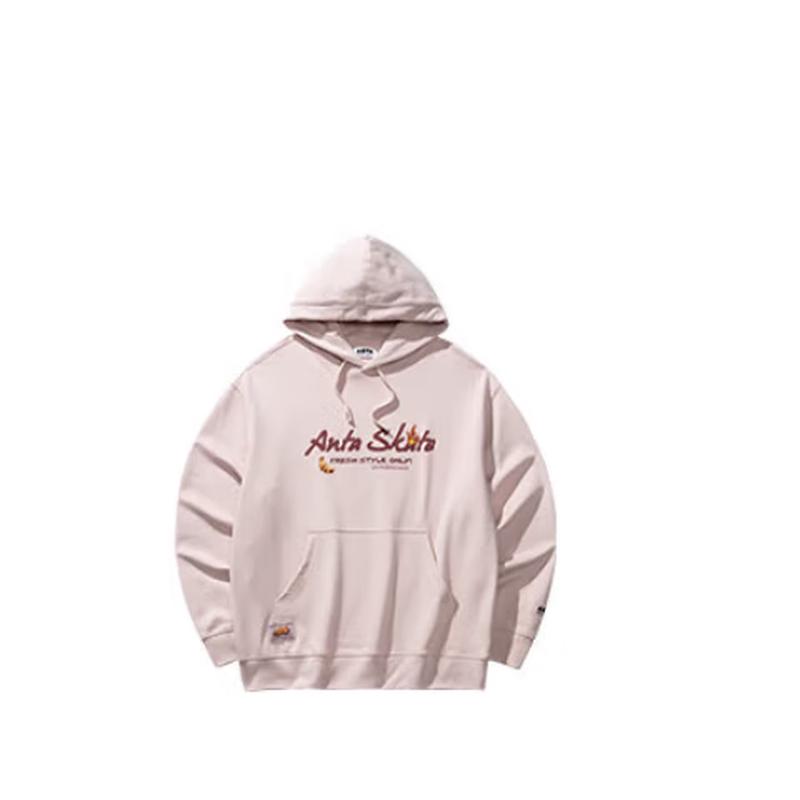 ANTA Men s Skateboard Culture Hooded Sweatshirt L