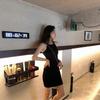 Summer Black Slim-fitting Neck-hanging Knitted Dress Women's Tight Hip-wrapped Skirt Sexy French Temperament Spice Girl Short Skirt