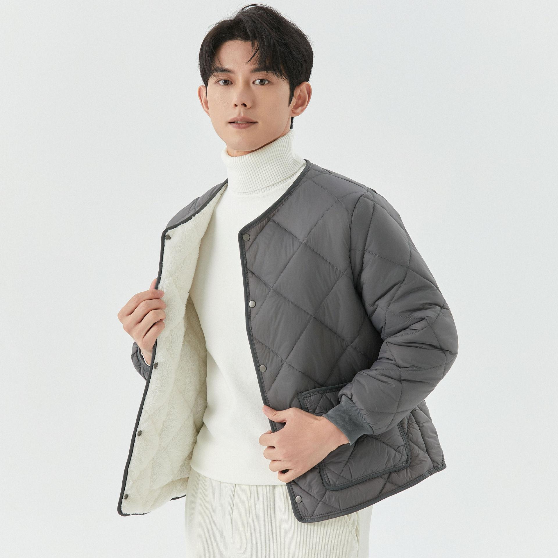 

Winter Comfortable Stylish To Keep Warm Students Fattened and Enlarged Thickened Velvet Warm Long-sleeved Cotton Shirt Men s Cotton Clothing Tops2333 4XL