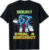 Bruh 67 Six Seven 6-7 Funny Brainrot Meme For Kids Teens T-Shirt Unisex T-Shirt Men's Women's Casual Loose Oversized Tee Shirt High Street Clothing