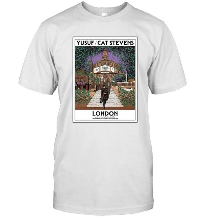 

Yusuf Cat Stevens T-Shirt London Concert Tour Graphic Tee 2025 2XL
