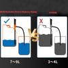 Upgrade Portable Power Battery Pump, Battery Operated Electric Siphon Pump, Gas Pump for Gas Can, Extended Hose Fuel Transfer Pump, Hand Fuel Pump