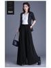 Spring Arrival High-Waisted Wide-Leg Bell Bottoms - Fashionable, Slimming, and Floor-Length