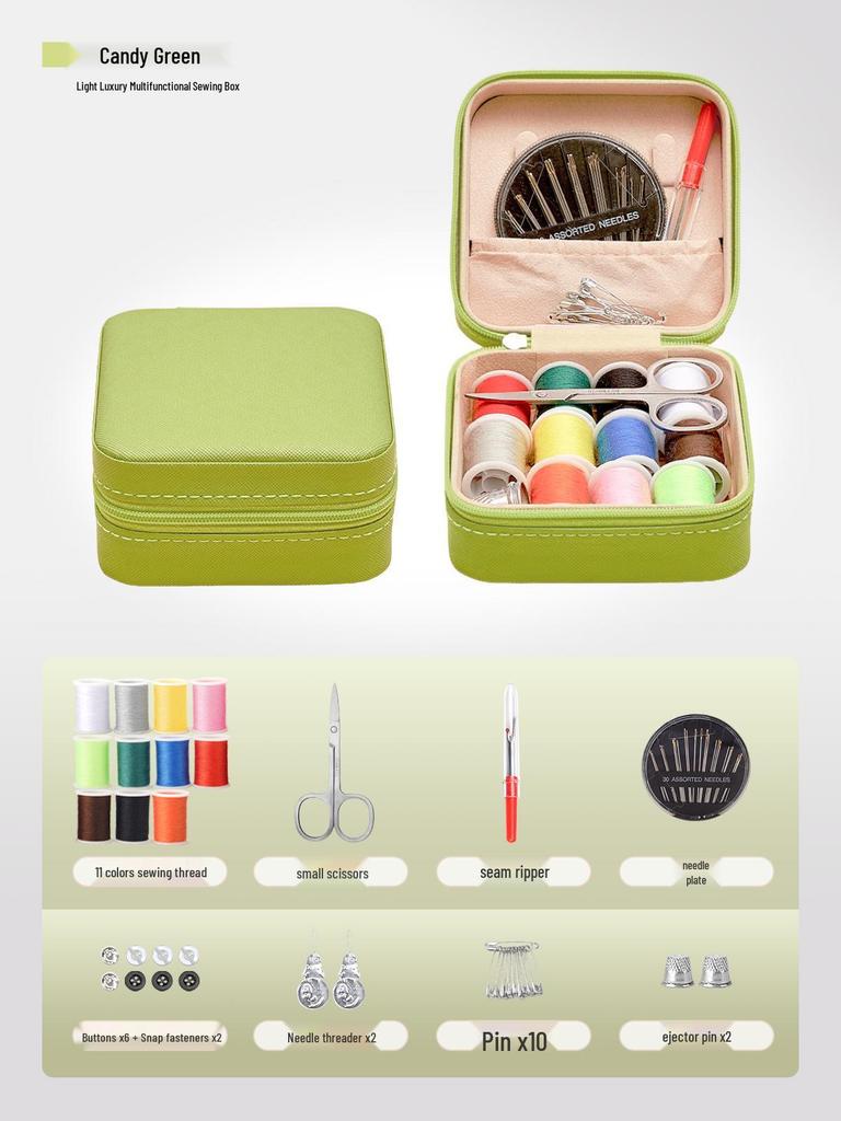 High-Quality Portable Needle & Thread Sewing Kit: Practical Mini Set for Home or Dormitory Mending