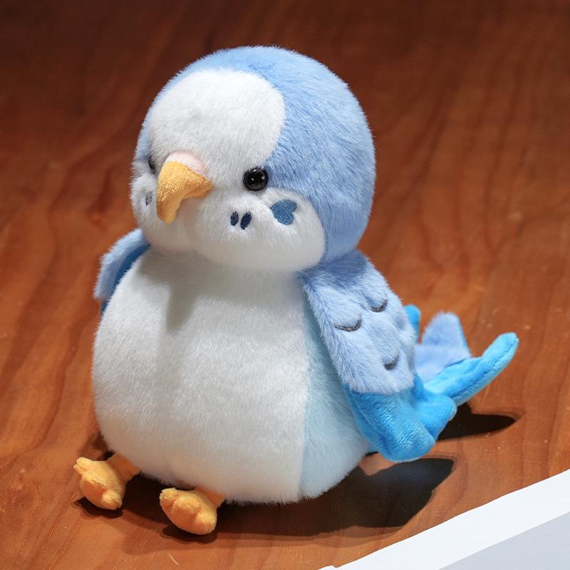 

Милая кукла-попугай, плюшевая игрушка-птица, кукла-попугай, детский сад, ребенок, чревовещание, ручная кукла 25cm Doll