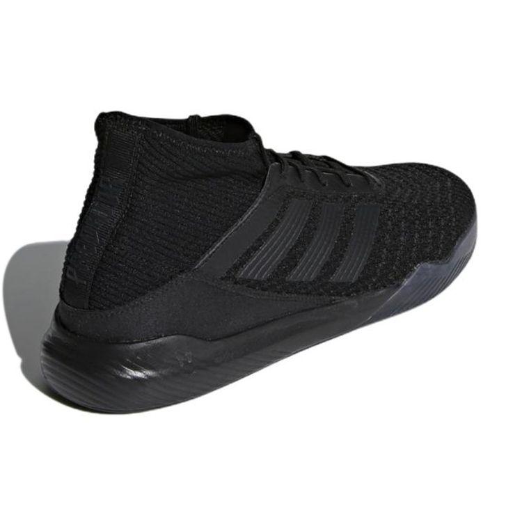 Adidas Predator Tango 18.3 Comfortable Versatile TF (Rubber Studs) Fabric Durable Soccer Shoes Men Soccer Shoes Black CP9299