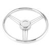 131  2 Inch 9Spoke Marine Boat Steering Wheel Stainless Steel 15  degrees  Yacht Polished Accessory