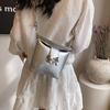 Chic Pu Leather Shoulder Bag 2024 Fashionable Spring Street Style Handbag