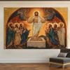 2D orthodox-christliches religiöses Wandteppich Jesus und Apostel Wanddekoration Hintergrundtuch