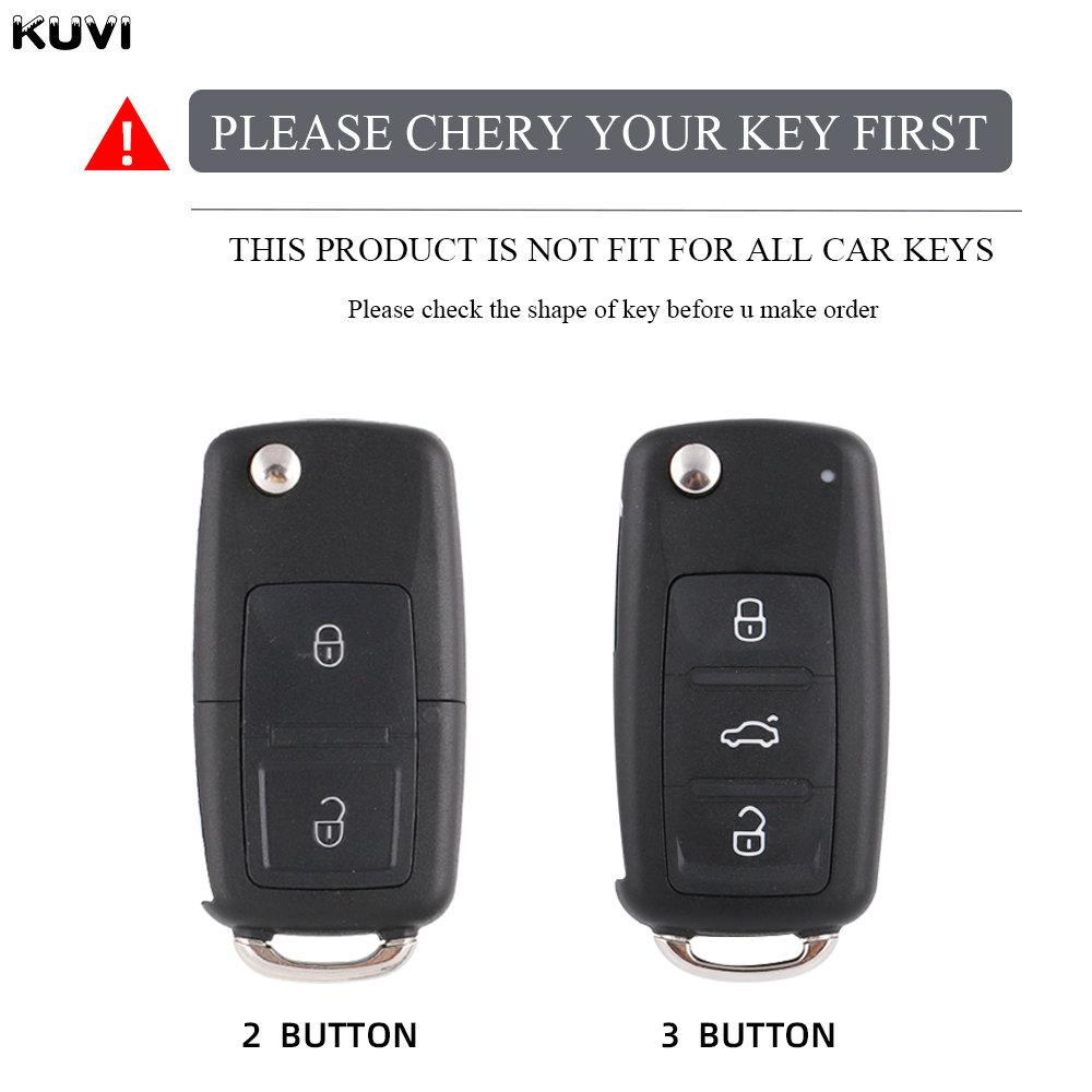 2 3 Buttons For Vw Volkswagen Mk4 Bora Golf 4 5 6 Jetta Passat Polo Bora Touran Skoda Seat  Tpu Car Key Case Cover Shell Fob
