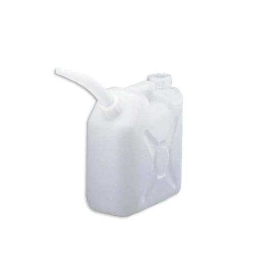 AS ONE Square Bottle (with nozzle, HDPE), 10L / 5-037-02