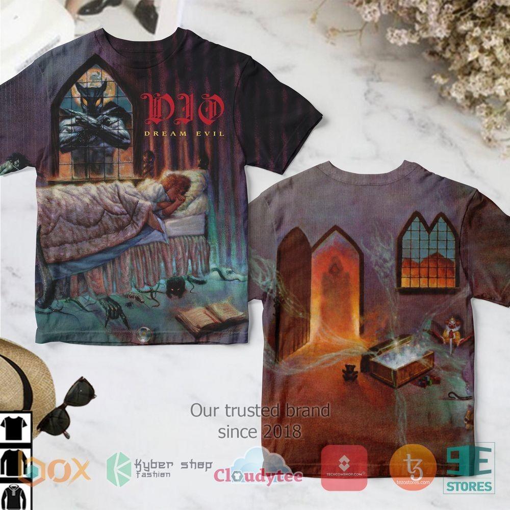 Dream Evil Dio Album 3D T-Shirt UB20 S