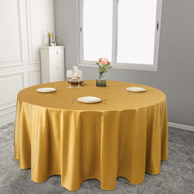 Чистый цвет современная минималистская атласная скатерть утолщенная многоцветная — фото 8