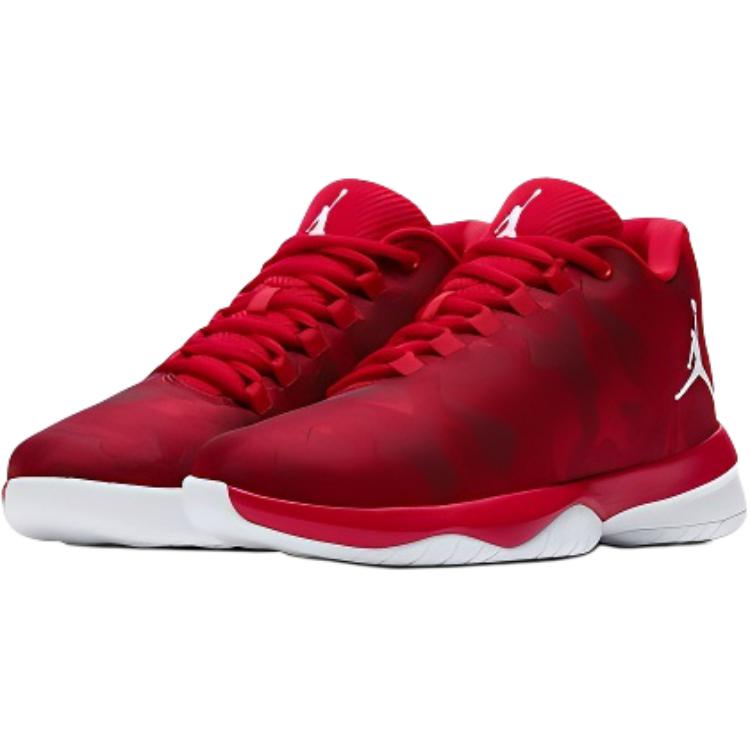 Jordan Air  B Fly Comfortable Non-Slip Durable Mid-Top Kids Basketball Shoes Kids sneaker Red 881446-600