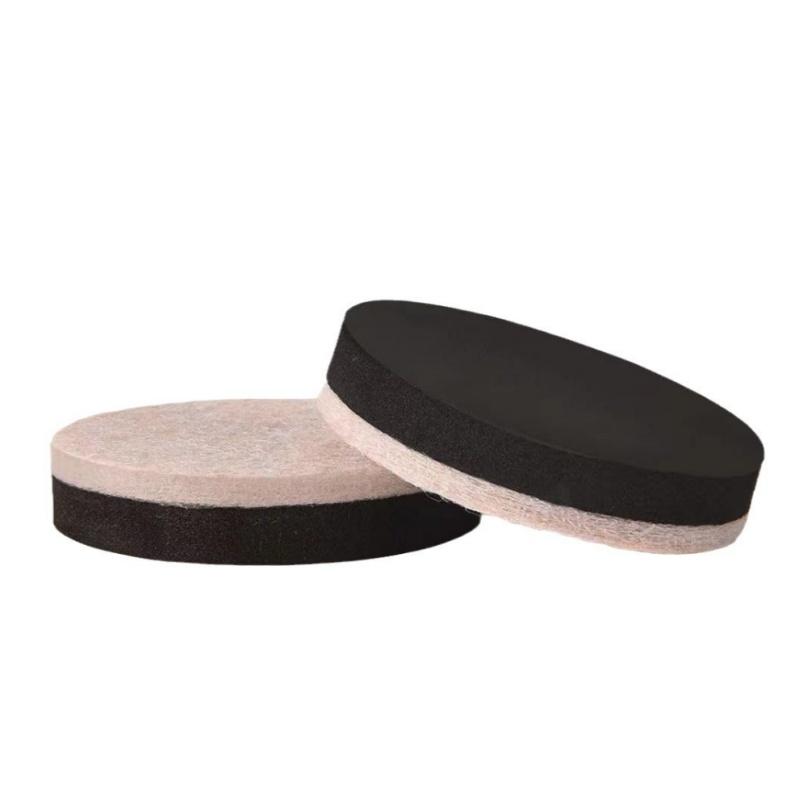 

8-24Pcs Felt Chair Leg Pads Round Floor Protector Self Adhesive Furniture Table Legs Pad Bumper Anti Slip Furniture Mat 8PCS