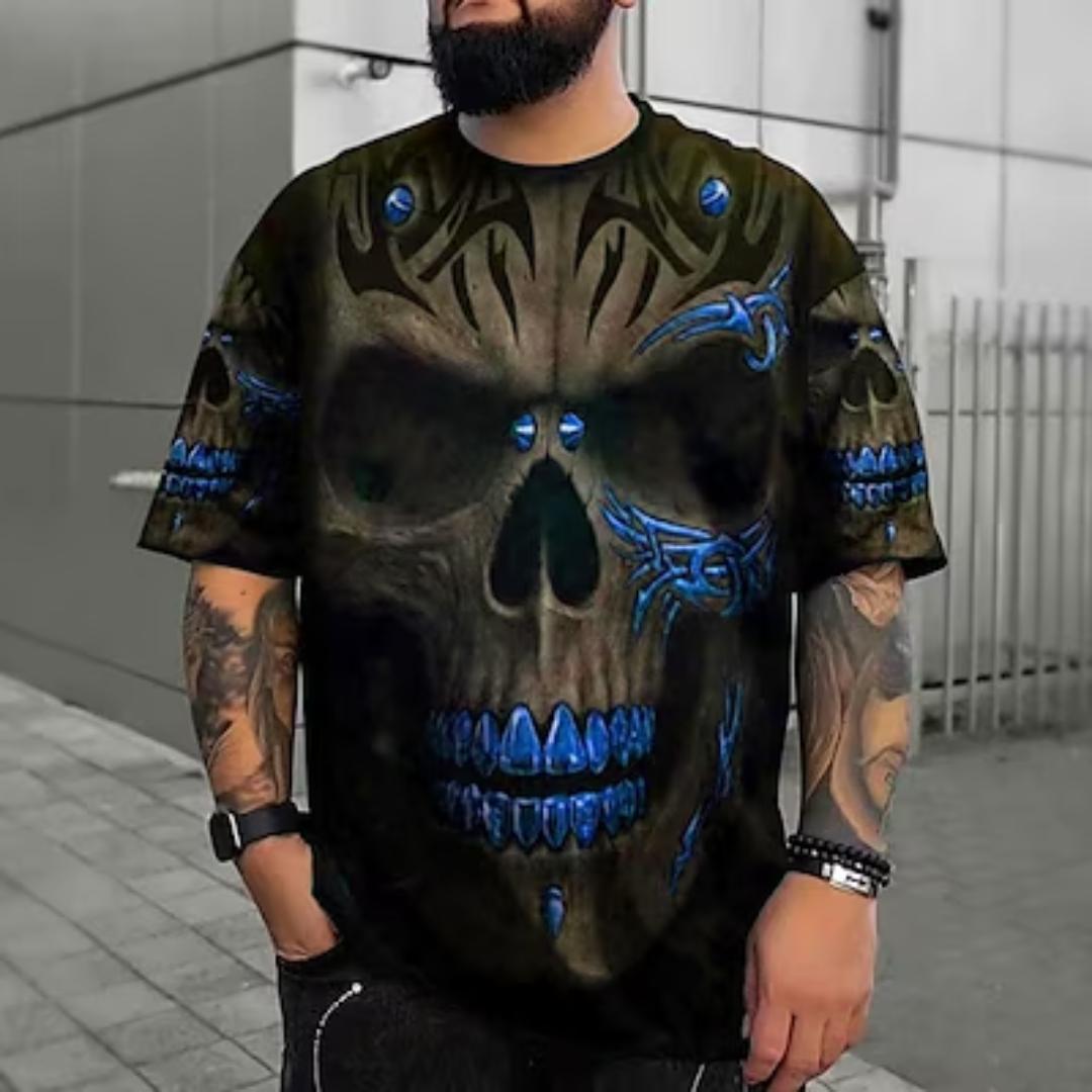 Мужская футболка больших размеров Футболка Big and Tall с круглым вырезом и короткими — фото 6