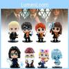 Miniature Collectible Figures Set Featuring Hermione Ron Pvc Models