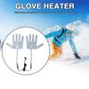USB Heated Gloves Pad Winter Warm Five-Finger Gloves Heating Pad Winter Warm Electric Heating Film Mitten Heating Sheet