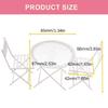 Realistic Chair Miniature Display Zakka Role Play Display for Dollhouses Enthusiasts, 1/12 Scale, Vintage Chair