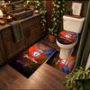 Liverpool Bathroom Mat Set 3Pcs Personalized Customization Bath Mats Set For Home Decoration Bathroom Decor Elegant Floor Mats