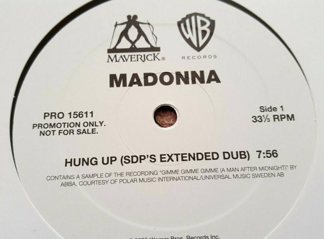

[USED] Madonna HUNG UP - SDP s Extended Dub Rare 12