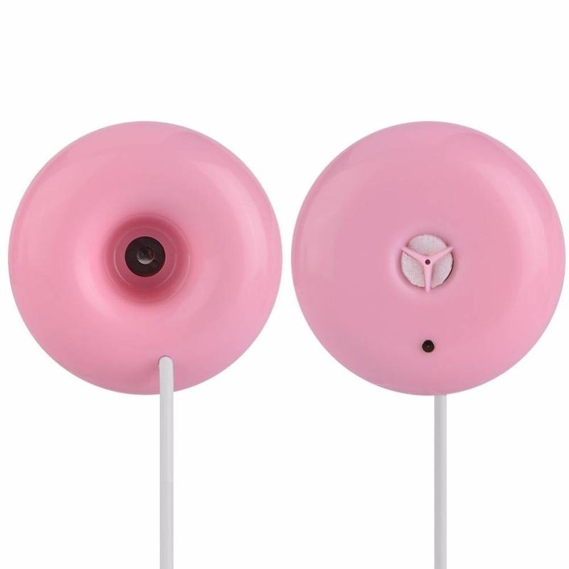 Portable Mist Maker Air Fresheners Float Water Doughnut Aroma Air Diffuser USB Air Humidifier