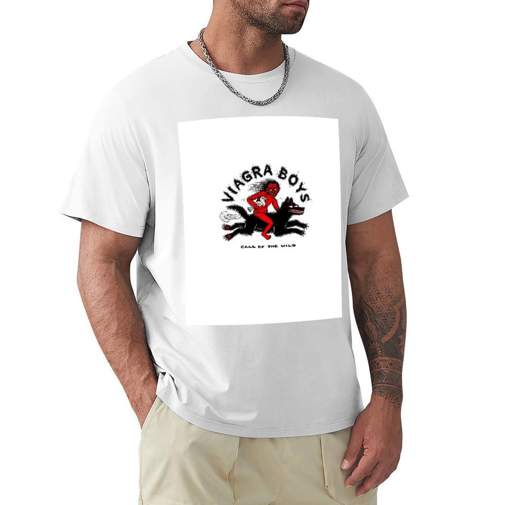 Viagra Boys Band TShirt Breathable Basic Cotton TShirt