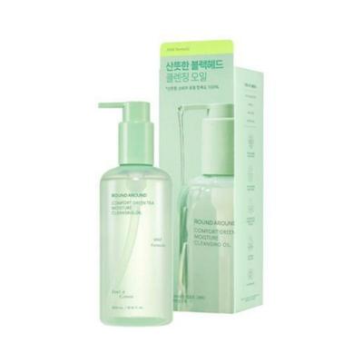 Hydratační čisticí olej Round Around Comfort Green Tea 300ml