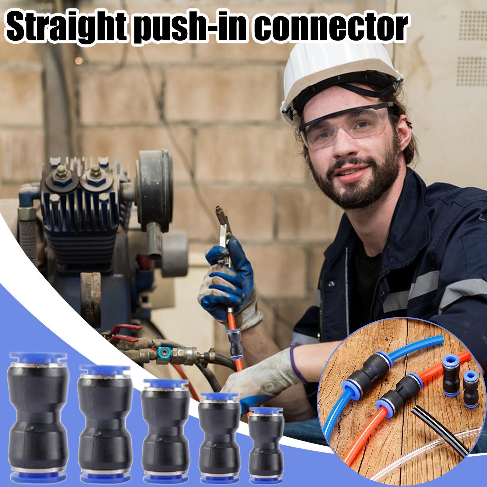 

Швидкоз єднувачі для повітряного шланга, 50 штук, Push Connect, з єднувачі для компресора, стійкі до високого тиску, для піскоструминної обробки China Mainland