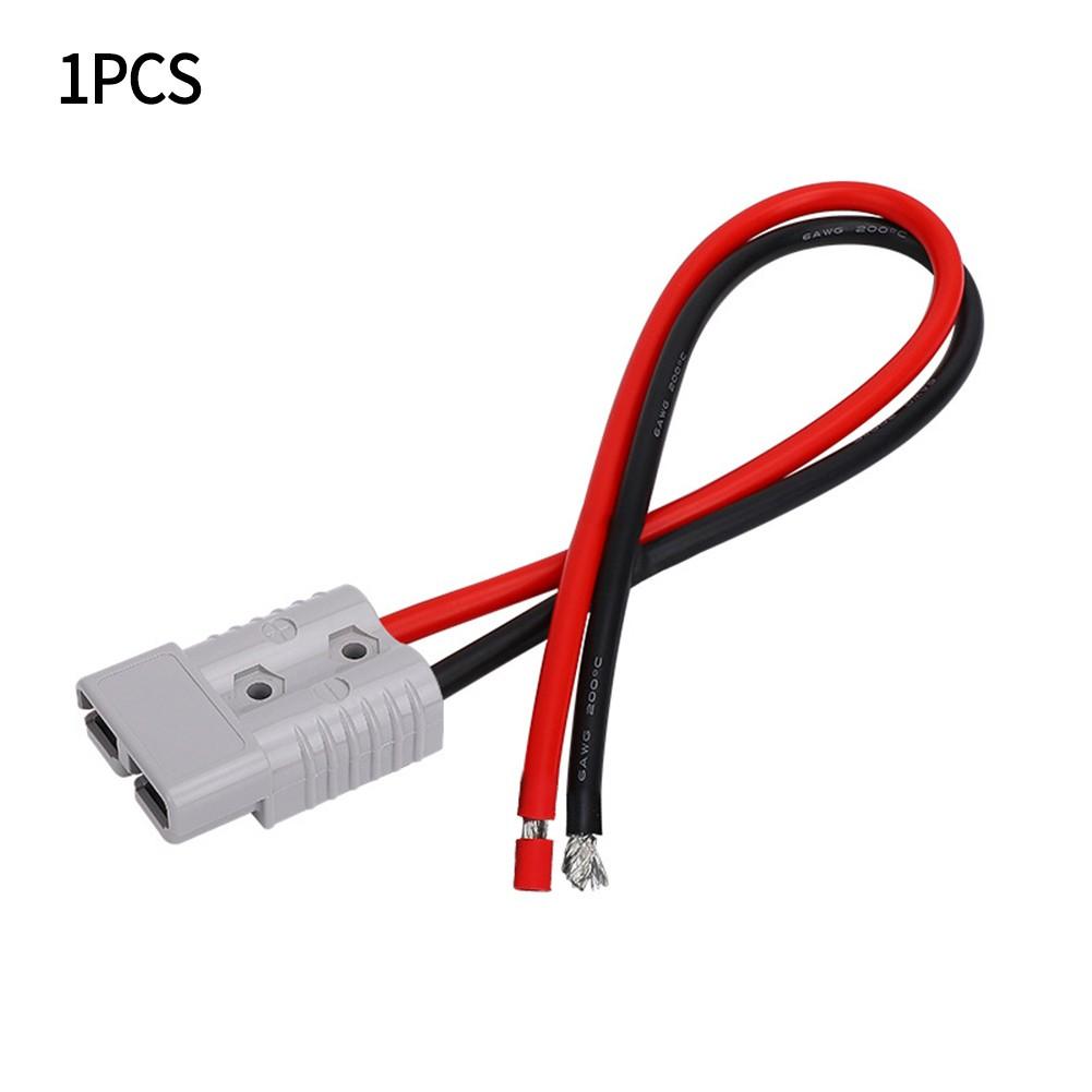 

50A Разъем для аккумуляторной батареи вилочного погрузчика типа Anderson 2 контакта и адаптеры для проводов-вилка 12-39 12AWG-20CM