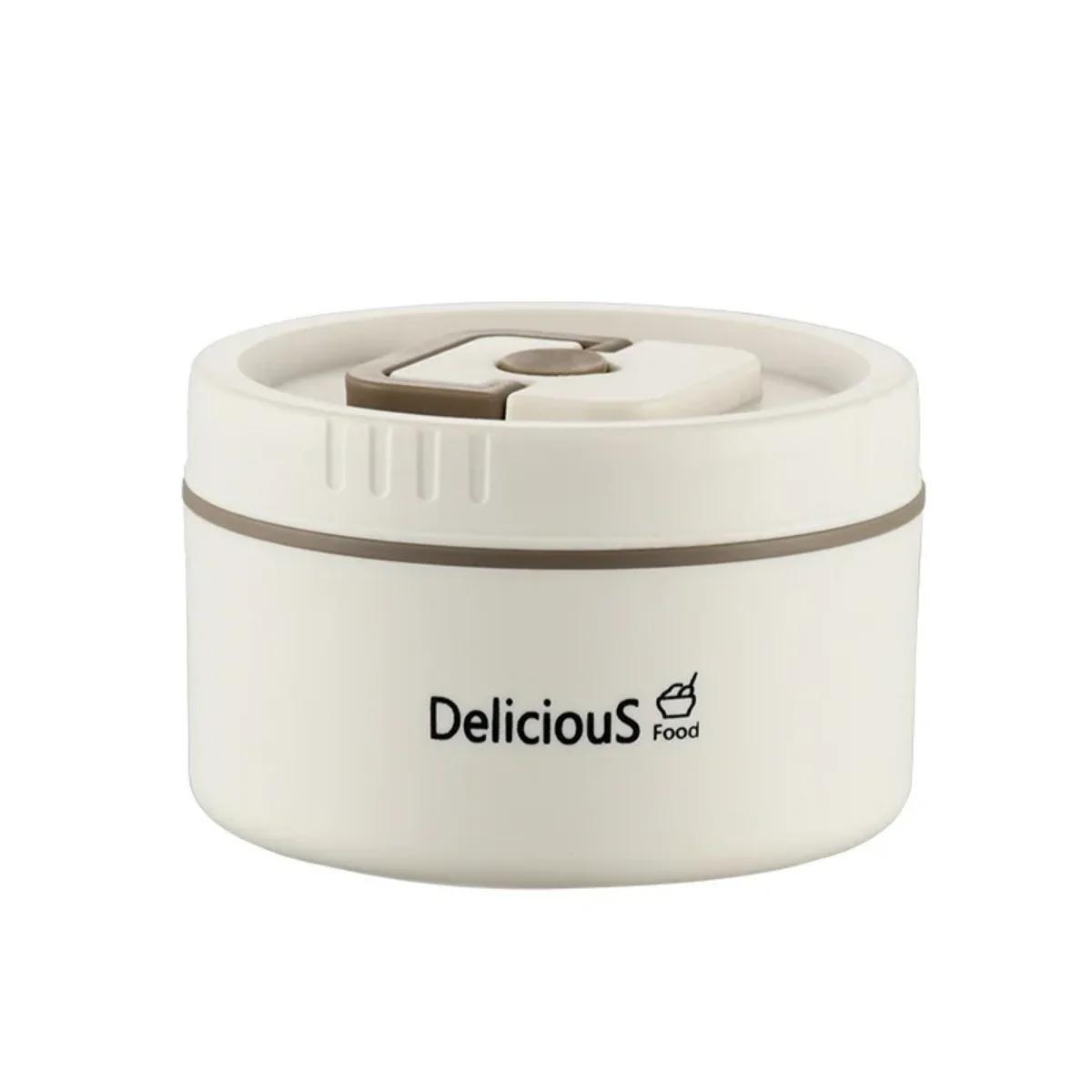 

Долговечный изолированный ланч-бокс можно носить с собой офисным работникам, а студенческий ланч-бокс можно разогревать в микроволновке.