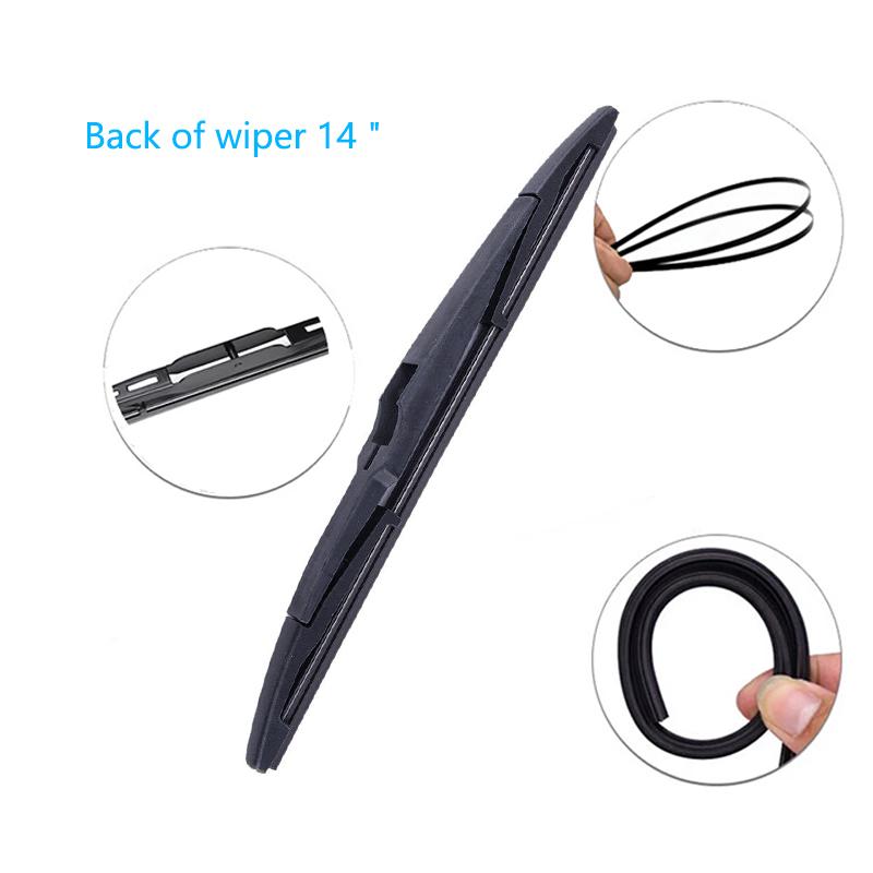 

3x для Chevrolet Holden Cruze J300 MK1 хэтчбек 2009 2010 2011 2012 2013 2014 2015 набор передних и задних щеток стеклоочистителя для окна Rear Wiper