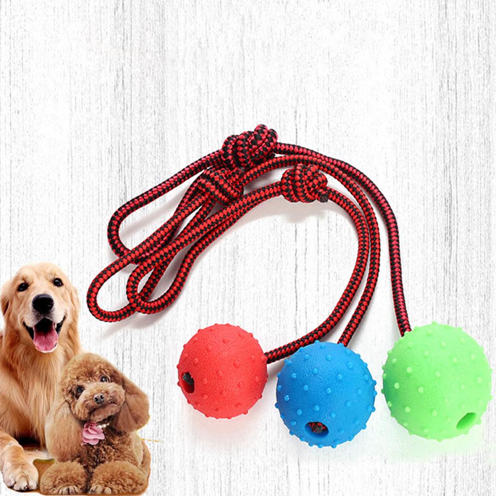 2 Stück/Set Sicherer und geruchloser Hundeball - Vollgummispielzeug für Training, Zahnabrieb, Trainingszubehör