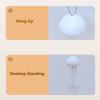 LED Jellyfish Lamp with Base Gradient Jelly Fish Light Rechargeable Jellyfish Dancing Leg Light for Bedrooms Living Room