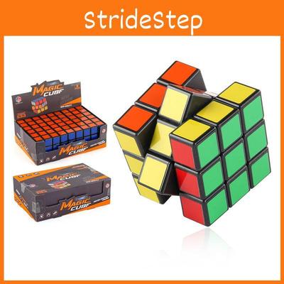 C168-15 Pädagogischer Zauberwürfel für Kinder 6 Stück Glatt Anfängerfreundliches Puzzle-Spielzeug