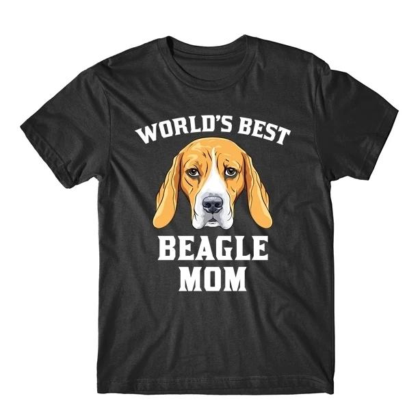 World s Best Beagle Mom Dog Owner Graphic T-Shirt 3XL