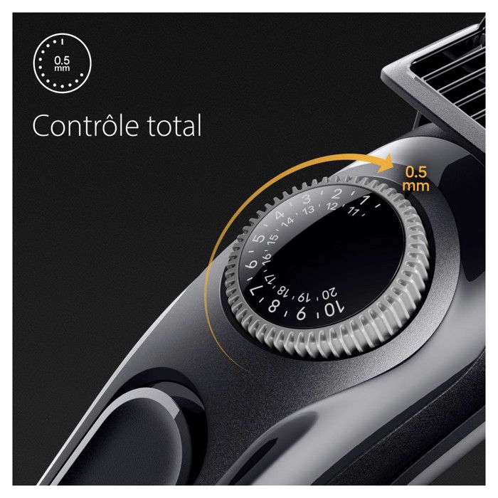 Tondeuse à barbe - Braun - BT3410 - Ultra-nette - 40 hauteurs de coupe - Fonctionnement sans fil