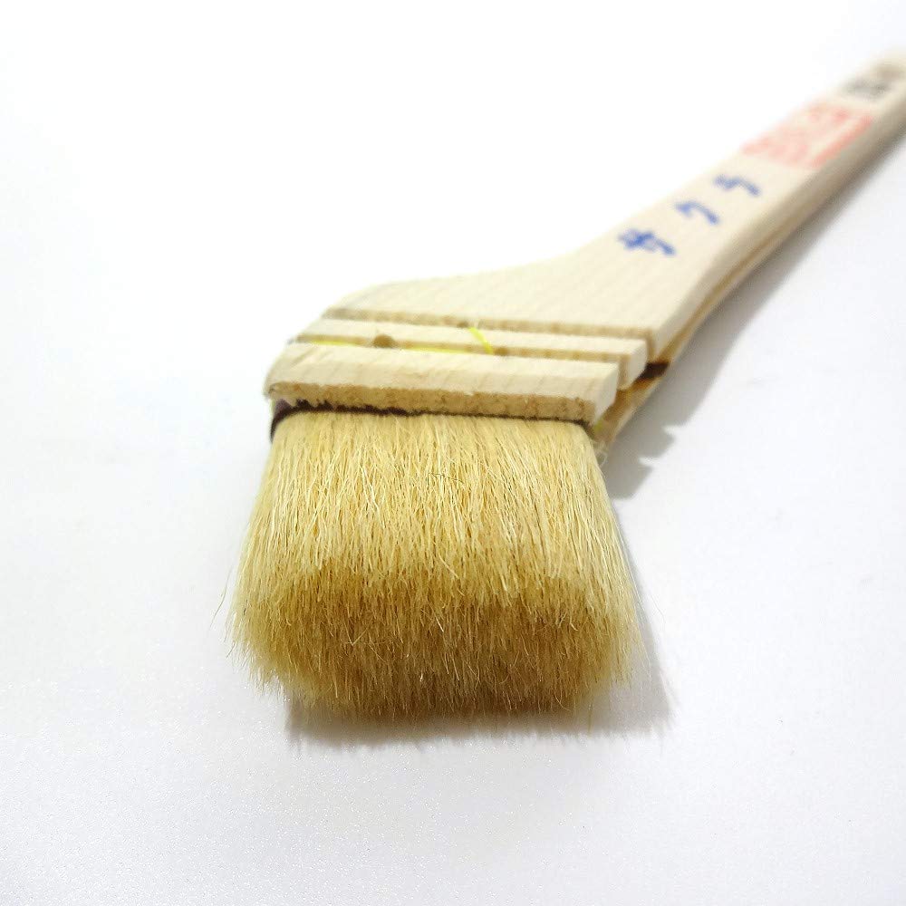 Hakeichi Yurix White Sakura Goat Hair Set of for Paint Brushes, 30mm, 10, Oil-Based