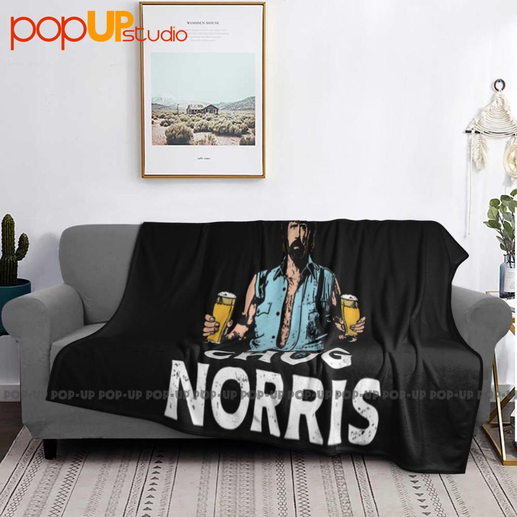 Chug Norris Ultra-Soft Blanket Quilt Winter Sofa Cover Bed Covers