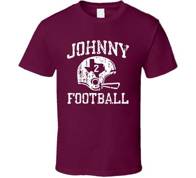 Johnny Football Texas Manziel Förstaårs QB Quarterback T-shirt Unisex T-shirt