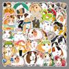51 Guinea Pig Waterproof Cartoon Stickers for Phone Cases, Thermos Cups, and Computers