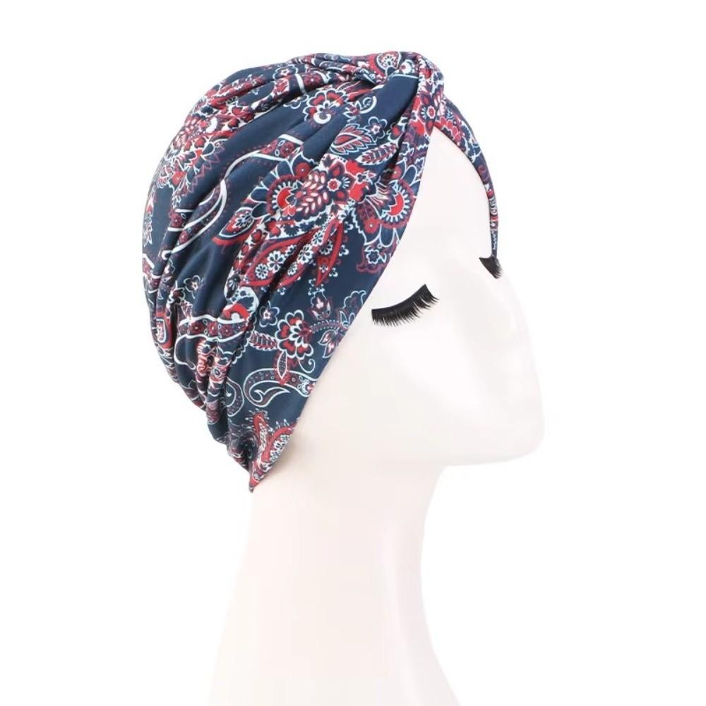 Breathable Hijab Scarf Elastic African Islamic Hair Loss Hat  Chemo Islamic Arab Cap Hat